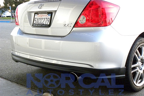 scion tc rear bumper lip